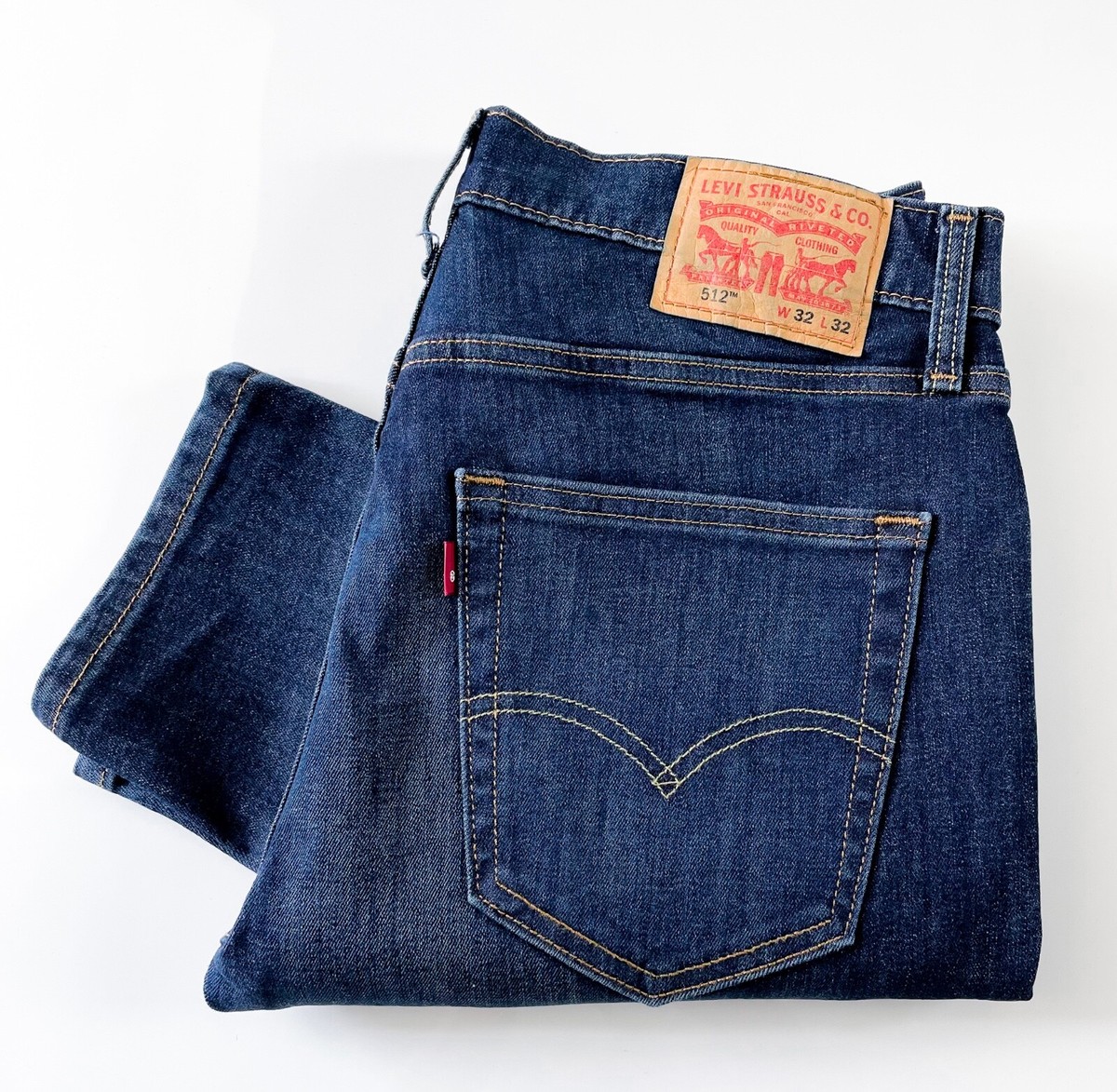 Levi's 512 Jeans Men's Slim Taper Red Haze Advanced Blue Levi's 512 Jeans Men's Slim Taper Red Haze Advanced Blue