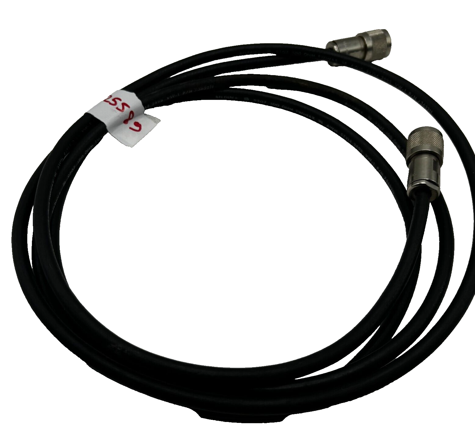 BELDEN 9207 TWINAX 100 OHM Network Cable 9 FT 7362211 AMPHENOL 82-5586 CONNECTOR