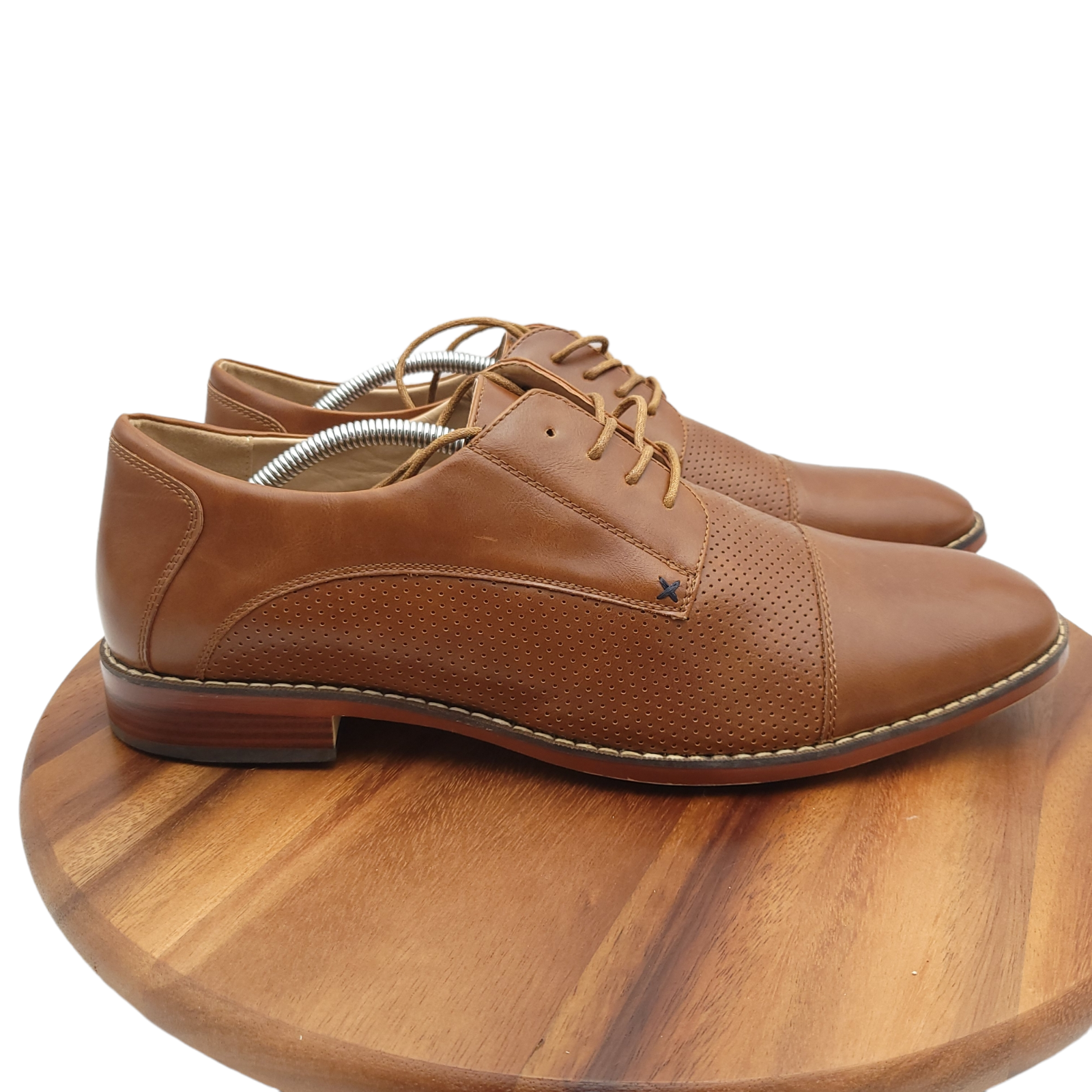 Steve Madden Oxfords Mens 12 Brown Faux 