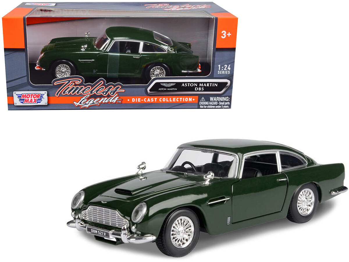 CARRO ASTON MARTIN DB11 COLOR PLATEADO a Escala 124 MOTORMAX