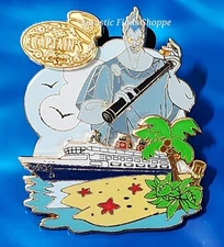 DISNEY DCL CRUISE SHIP CAPTAIN'S CHOICE HADES LE 1000 PIN