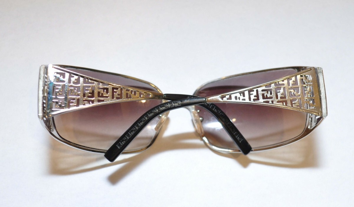 Rare Vintage FENDI SUNGLASSES FS362 Zucca Monogram Logo | eBay