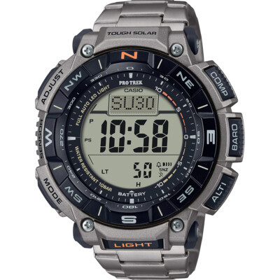 Casio Protrek Grau Herren Armbanduhr PRG-340T-7ER