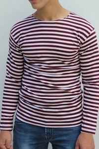 Mens T-Shirt Long Sleeve TELNYASHKA 