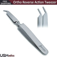 Direct Bonding Reverse Action Tweezer Orthodontic Bracket Holding Pliers Dental