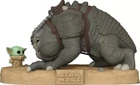 Funko Pop Deluxe Star Wars 587 Mandalorian Grogu w/ Rancor Figure Exclusive