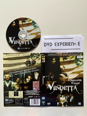 VENDETTA - DVD 01 DISTRIBUTION EX VERMIETUNG MIT BOX *SELTEN*