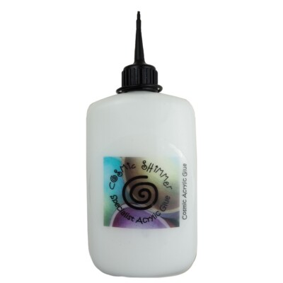 Cosmic Shimmer Specialist Acrylkleber getrocknet klar - 125ml groß 