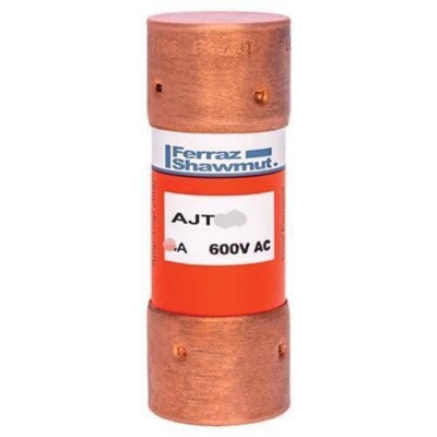 Ferraz Shawmut AJT-2N AJT2N ( 2 Amp ) AJT 2A 600Vac Dual Element TIME DELAY Fuse