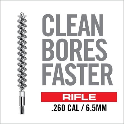 Real Avid Bore-Max Speed Bore Brush 6.5mm Nickel Plated Bronze AVBMSB65MM