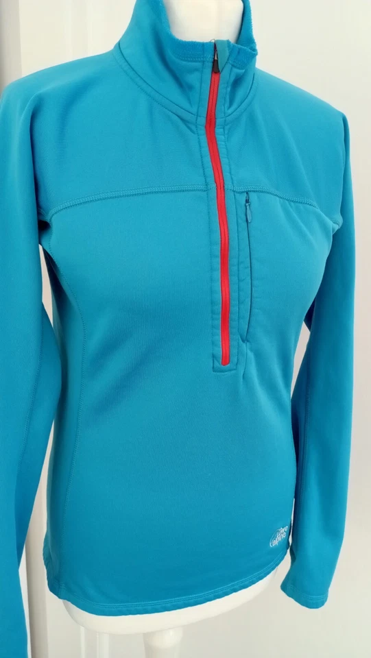 Lowe Alpine Polartec 1/4 Cremallera Azul Talla 14 Foto 4 de 4