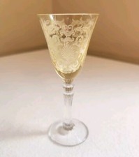 Fostoria Versailles Cordial One Glass Yellow Topaz (12 Available) 3 7/8