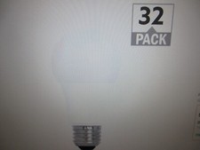 Feit Electric 60W Equivalent A19 Dimmable CEC E26 LED Light Bulb Soft White 32PK