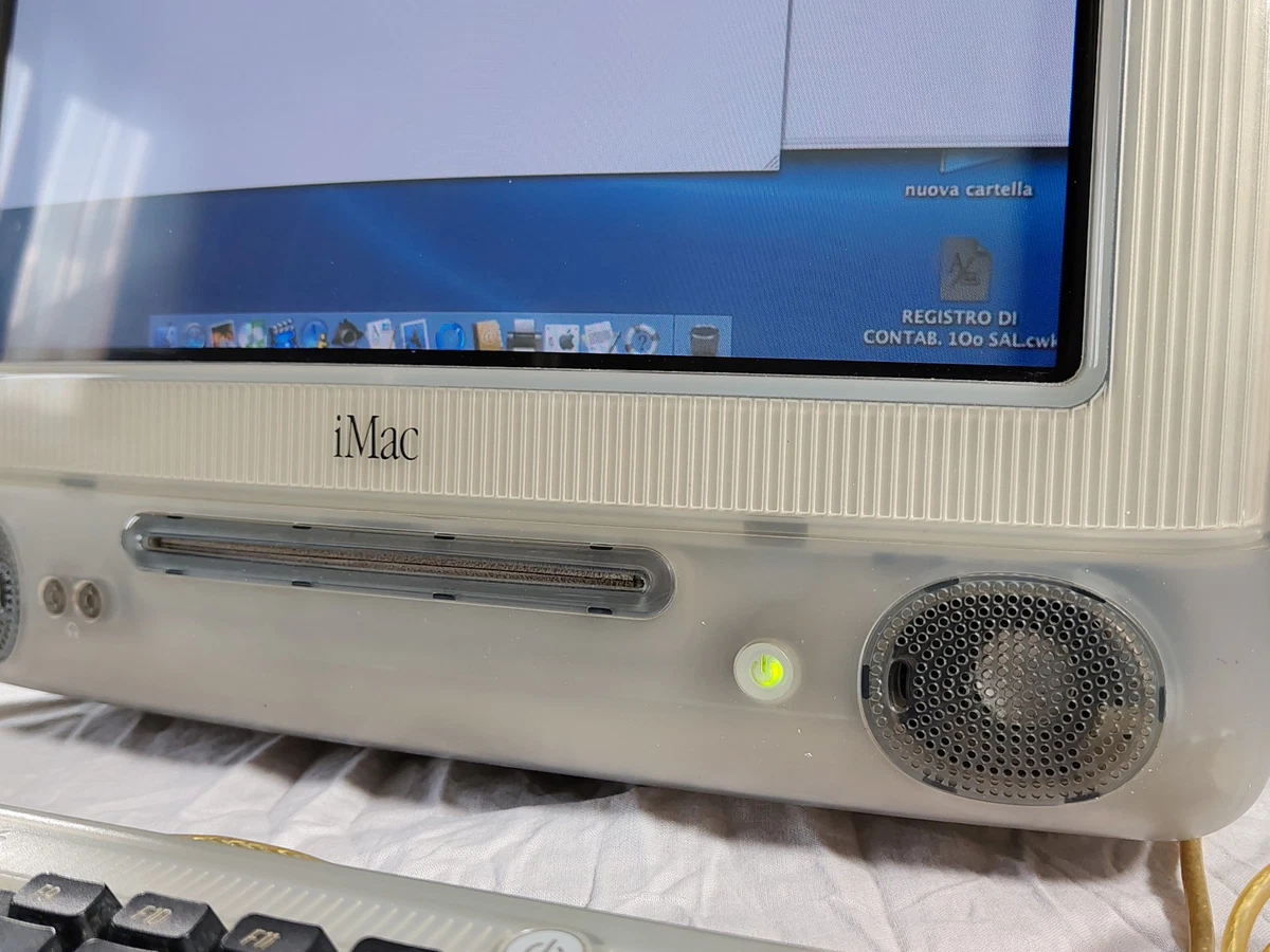 ¡RARO! Apple iMac G3 DV Edición Especial (Grafito - finales de 1999) - Completo con caja