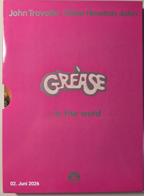 DVD Grease mit Songbook (2002) neuwertig mit John Travolta u. Olivia Newton John