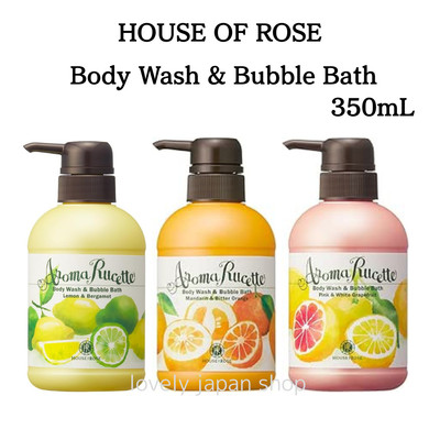 HOUSE OF ROSE AromaRucette Body Wash & Bubble Bath 350mL