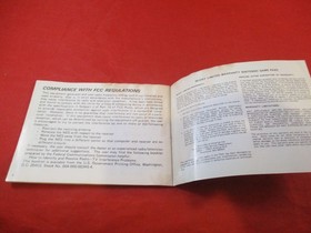 Popeye Nintendo NES Manual de instrucciones Folleto SOLO **MUY POBRE** Da&ntilde;ado