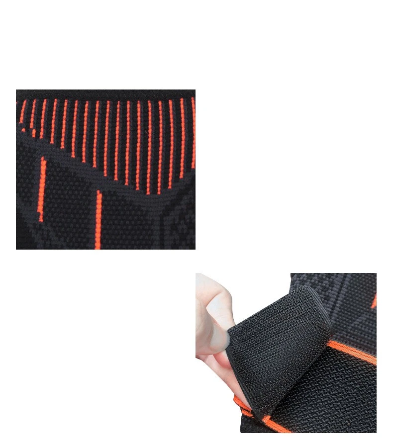 2 PCS Wristband Knitted Sports Gym Compression Basketball Badminton Bandages - Image 4 of 4