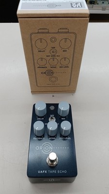 Universal Audio UAFX Orion Tape Echo Analog Delay Effect Pedal Used