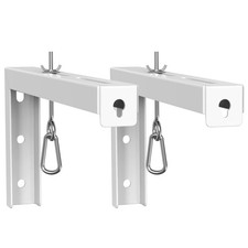 Universal Projector Screen Ceiling Mount, Wall Hanging Mount L-Brackets, 12 i...