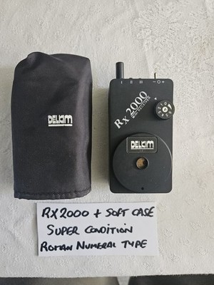 Delkim Rx2000 HERVORRAGENDER ZUSTAND & SOFTCASE RÖMISCHE ZIFFERN TYP SELTEN SIEHE BILDER