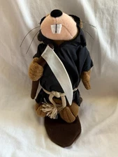 Meanies Grim Beaver Series 3 Plush, 1998 - 1999, The Idea Factory 