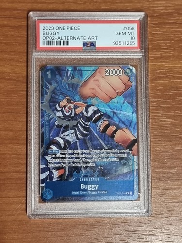 Buggy (Alternate Art) graded PSA 10 for sale on eBay