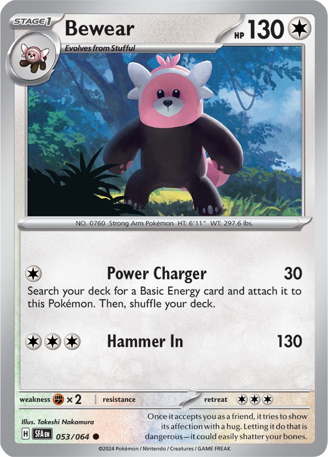 Bewear - 053/064 - Shrouded Fable