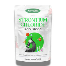 Chlorure de strontium GGV 100 g - Qualité laboratoire | Chimique essentiel pour laboratoire