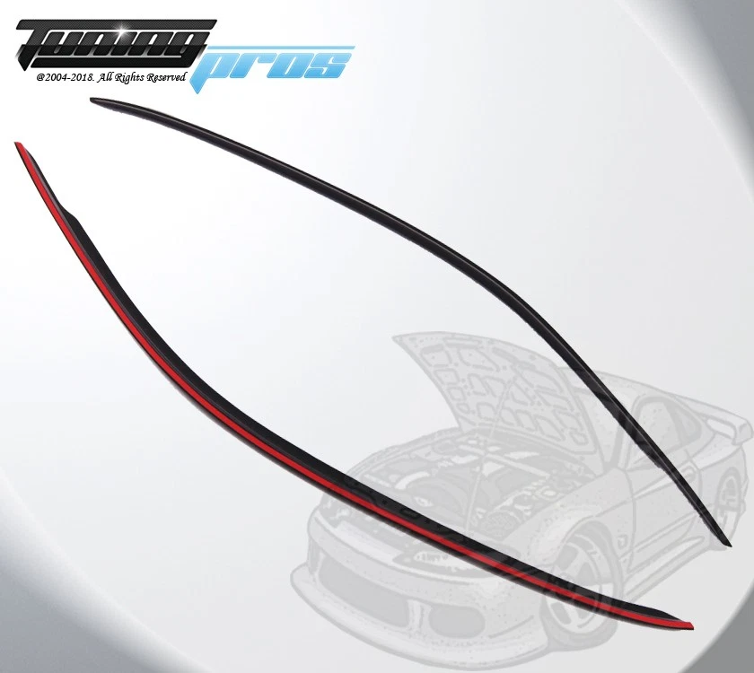 For Smart FORTWO 2008-2014 Smoke Out-Channel Window Rain Guards Visor 2pcs Set - Image 3 of 3