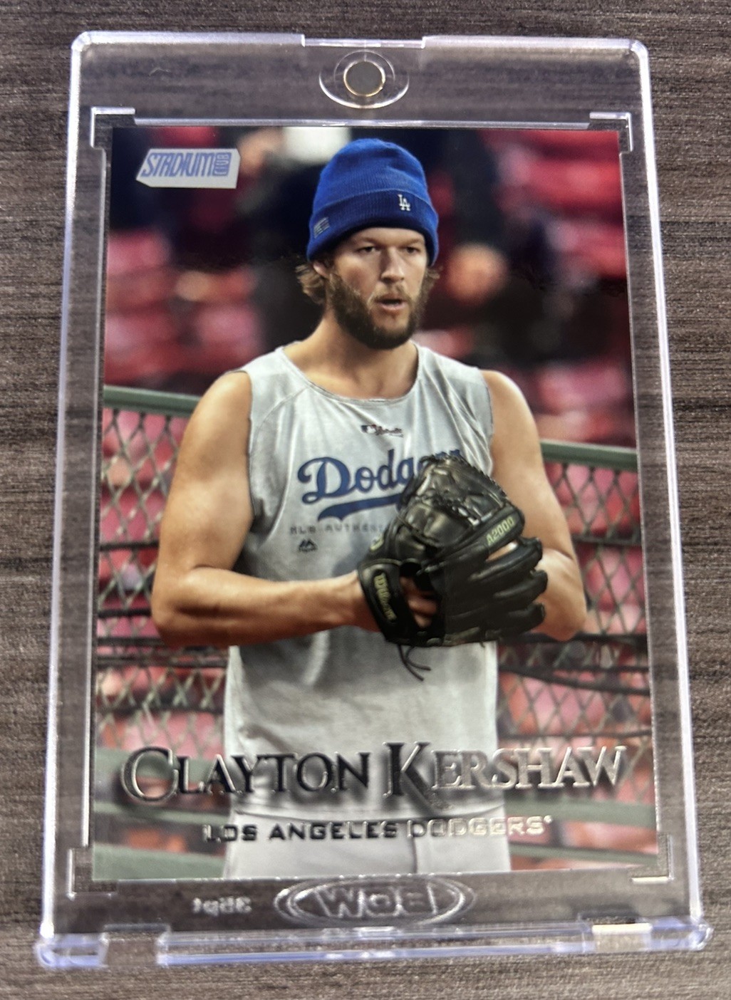 2019 Topps Stadium Club CLAYTON KERSHAW #161 SP SPP Rare Image Variation 
