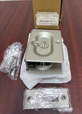 Emtek 2102 TWB Pocket Door Lock