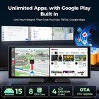 LAMTTO RC32 11" Android 15 Wireless CarPlay Android Auto 4+64GB Backup Camera — photo 3