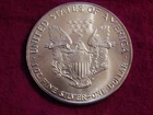 1986 American Eagle Walking Liberty 1 oz Fine Silver One Dollar Coin