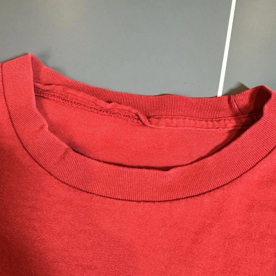 Patín vintage Quicksilver Surf gráfico doble cara manga larga XL rojo Y2K Foto 3 de 4