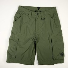 Boy Scouts of America Adult Small Centennial Uniform Cargo Short Green Nylon 11"
