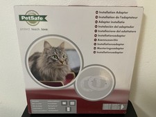 Petsafe Easy Install Microchip Cat Flap Installation Adaptor Glass Door  Wall B