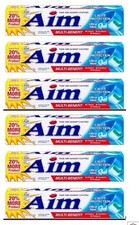Aim Cavity Protection Ultra Mint Gel Toothpaste, 5.50 oz (Pack of 6) 0.53 per gallon