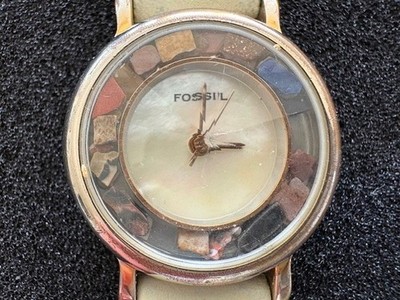 FOSSIL Damen Uhr - PC 7330 mit Multi Color Stone um das Ziffernblatt