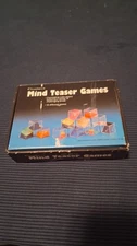 Vintage 1993 Chadwick Mind Teaser Games Set Of 12 Cube Games Fun & CHALLENGING