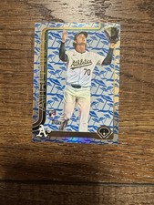 2025 Topps Series 2 - JT GINN #465 Holiday Beach Umbrella /25 Oakland A's