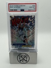 2018 Panini Kaboom Dirk Nowitzki PSA 10