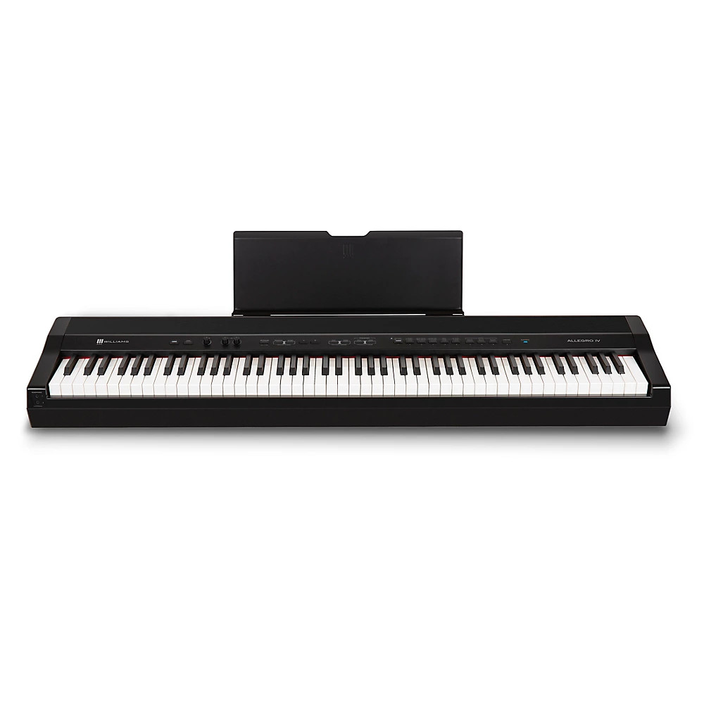 Williams Allegro IV 88-Key Digital Piano With Bluetooth - Sustain Pedal Black 80390₽
