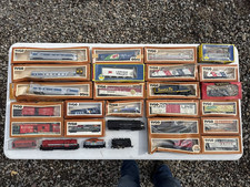 Vintage TYCO HO Scale Train Collection - 25 Pieces - Mostly Boxed - Amtrak