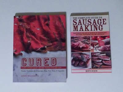 Cured: Curing Meat Fish Veggies & Sausage Making How to Book Set Self-Reliance