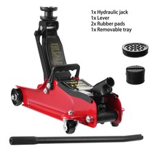 Trolley Jack 2.5 Ton Hydraulic 85 - 365mm Heavy Duty Low Profile Car Lift Garage Trolley Jack 2.5 Ton Hydraulic 85 - 365mm Heavy Duty Low Profile Car Lift Garage