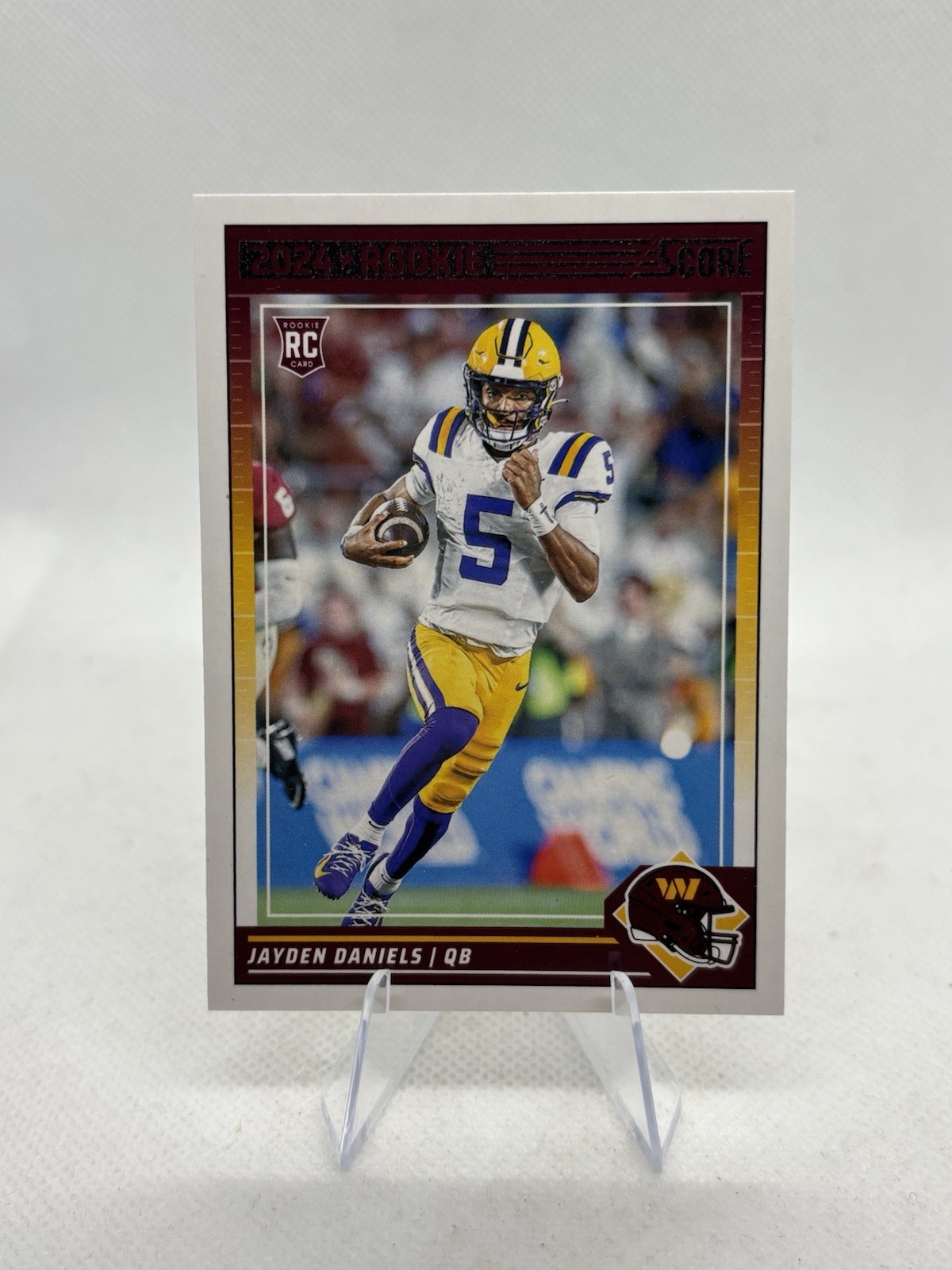 2024 Panini Score Rookies Jayden Daniels #302 (RC) Washington Commanders