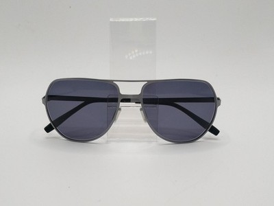 Sonnenbrille DÜSSELDORF EYEWEAR Grafenberg C3 Aviator Gunmetal Grau 56-15-143