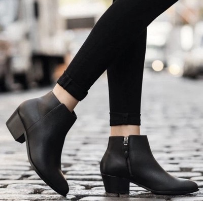 Thursday Boot Company Women s Black Downtown Leather Bootie Size US 8