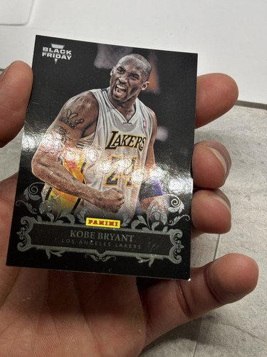 2012 Panini Black Friday FOIL CHROME SP #1 Kobe Bryant Los Angeles Lakers HOF - Picture 6 of 8